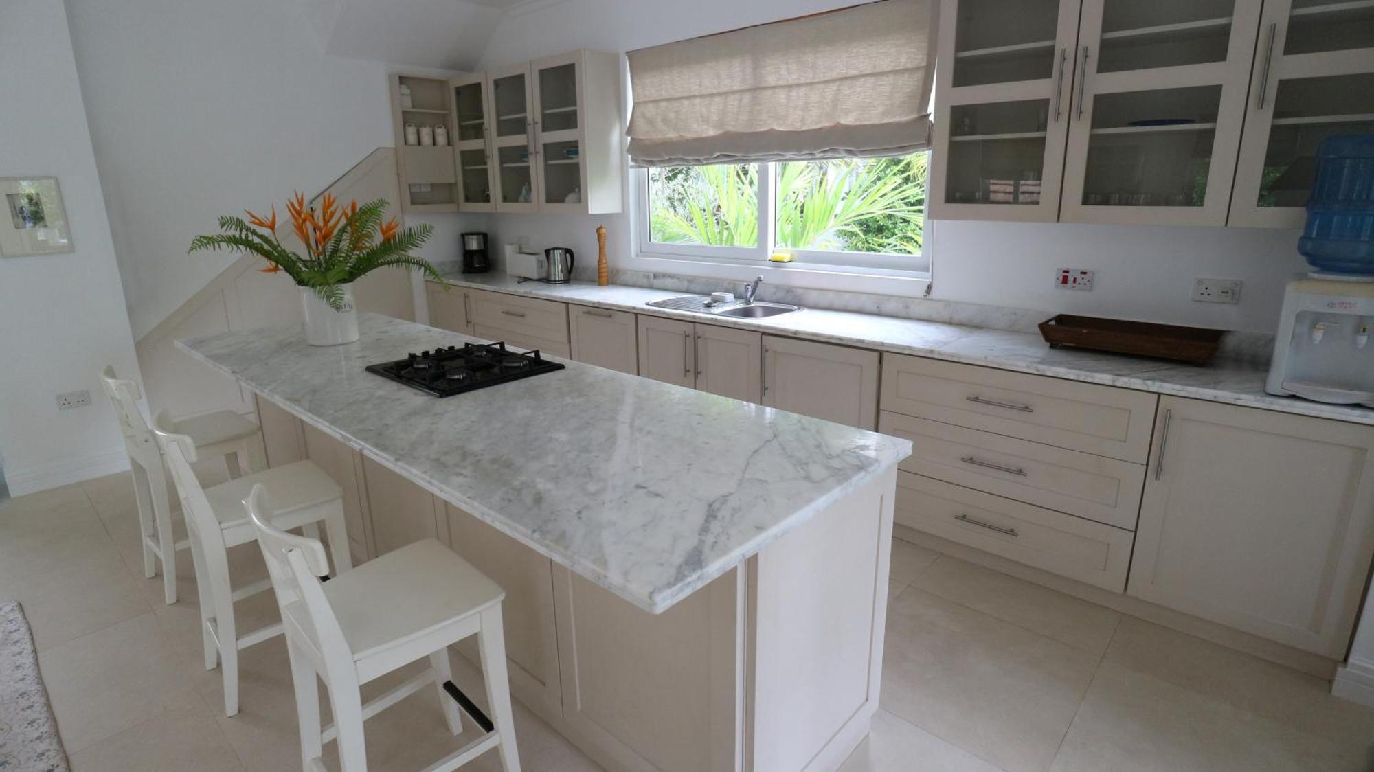 Villa Blanc - Chateau Elysium Beau Vallon  Extérieur photo
