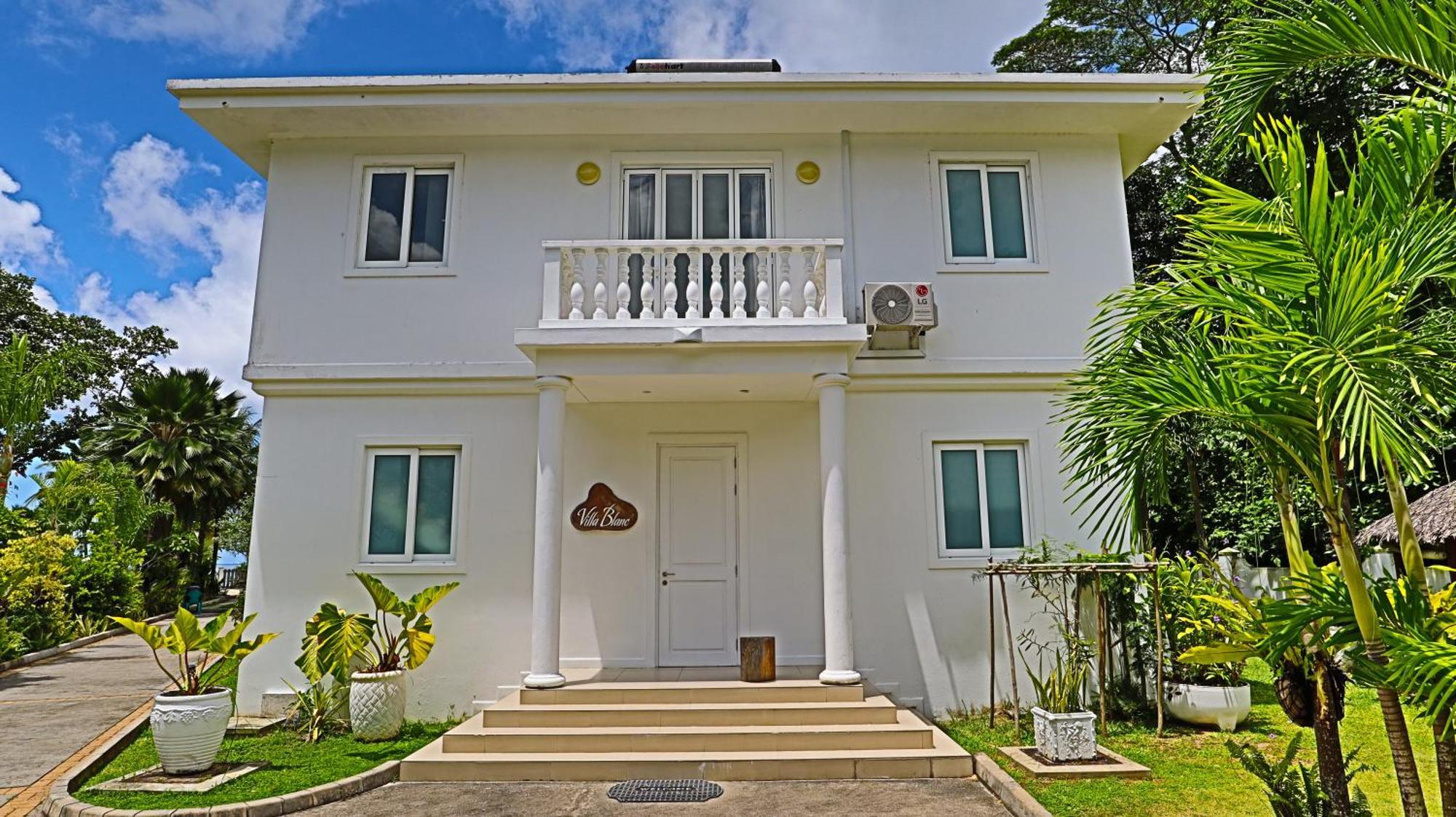 Villa Blanc - Chateau Elysium Beau Vallon  Extérieur photo