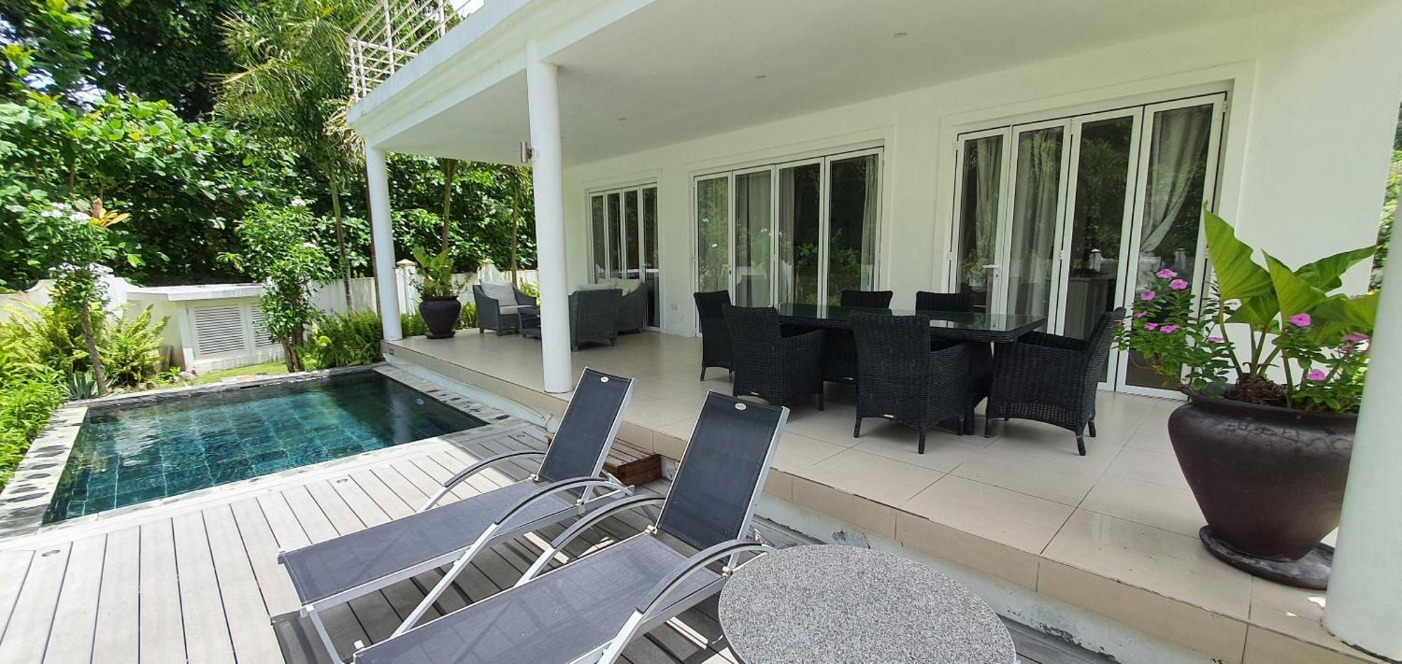 Villa Blanc - Chateau Elysium Beau Vallon  Extérieur photo